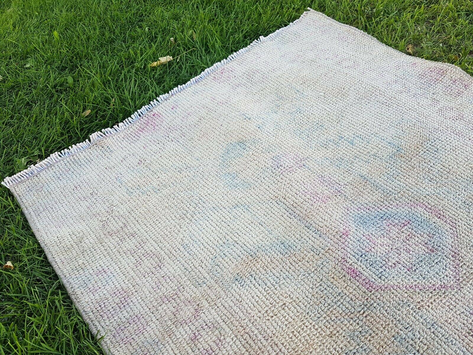 Vintage Herki Runner Rug 2'10'' x 12'2''