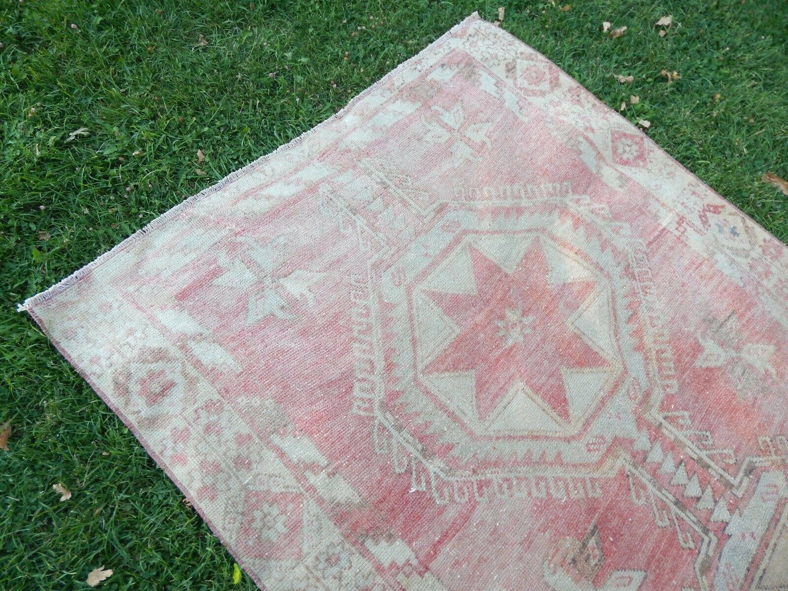 Vintage Oushak Runner 4'6'' x 11'11''