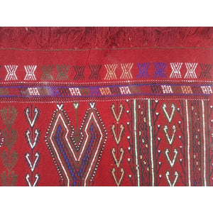 Vintage Turkish Karapinar Kilim Rug 5'8'' x 8'2''