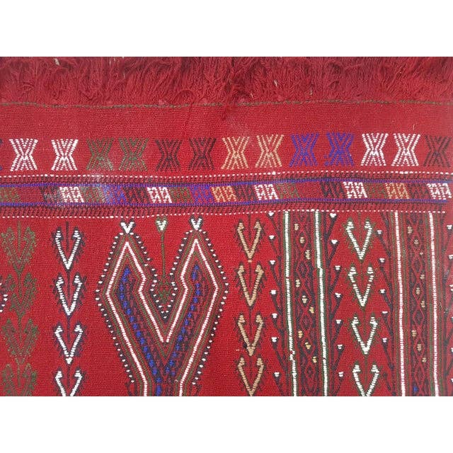 Vintage Turkish Karapinar Kilim Rug 5'8'' x 8'2''