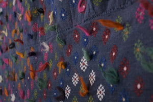 Hand-Embroidered Vintage Textile | 6'7'' x 9'8''