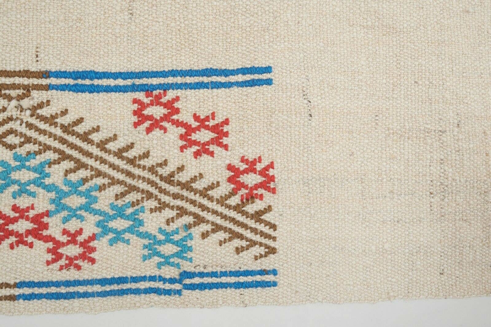 Vintage Turkish Kilim Runner 2'4'' x 16'10''
