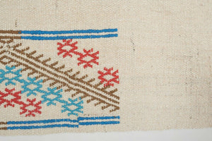 Vintage Turkish Kilim Runner 2'4'' x 16'10''