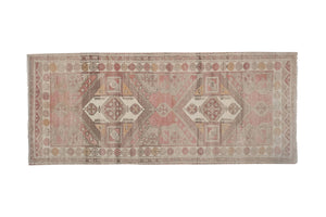Vintage Turkish Anatolian Runner Rug 5'2'' x 12'2''