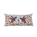 Bird Suzani Bedding Pillow Cover | 18'' x 38''