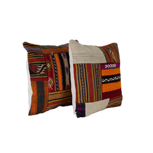 Kilim Patchwork Pillow Cover Set of 2 | 20'' x 20''