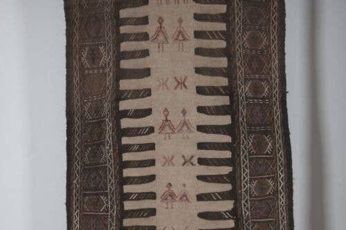 Vintage Turkish Rug 3'3'' x 5'11''