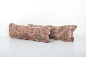 Rug Pillow Cover Set of 2 | 8'' x 24''