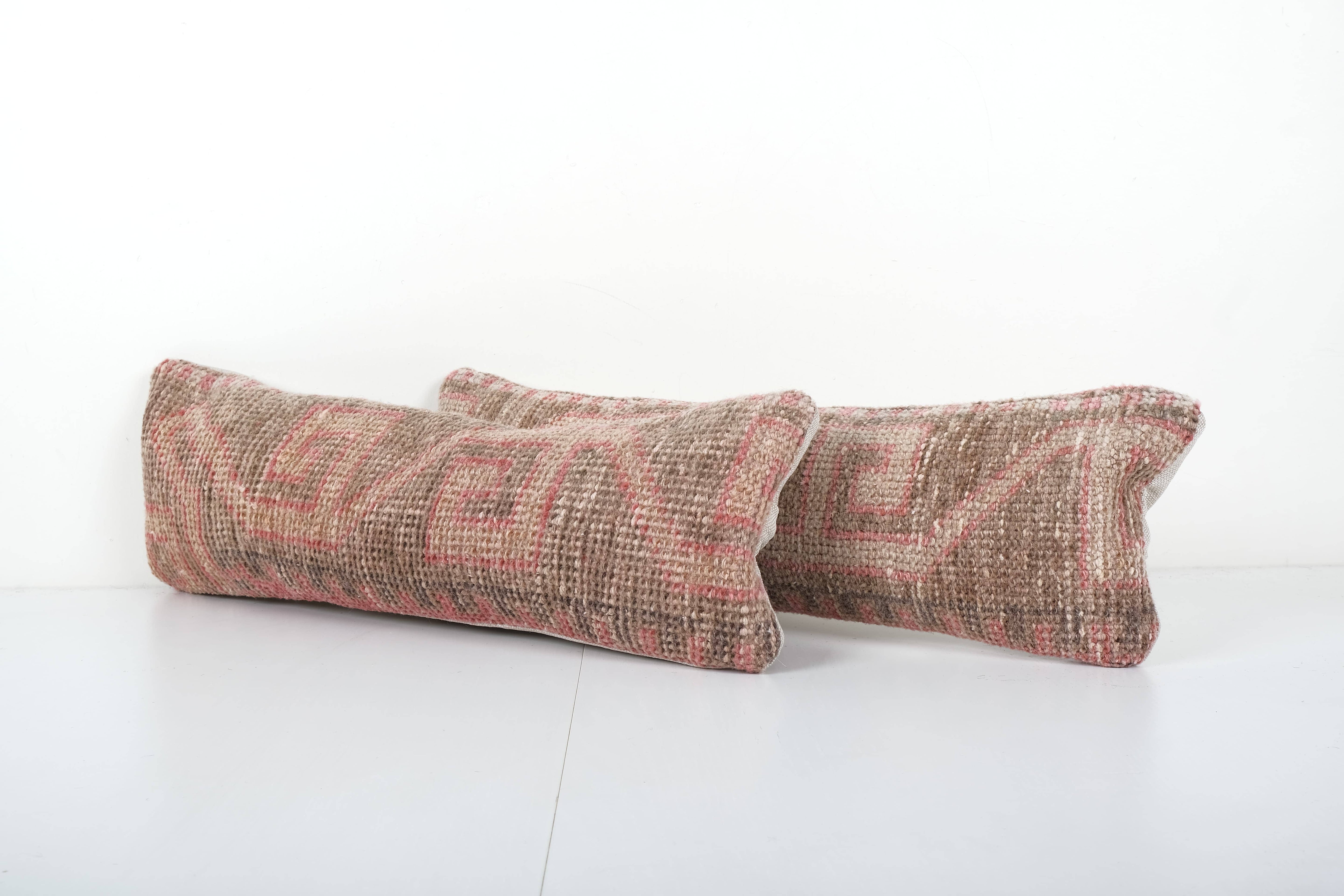 Rug Pillow Cover Set of 2 | 8'' x 24''