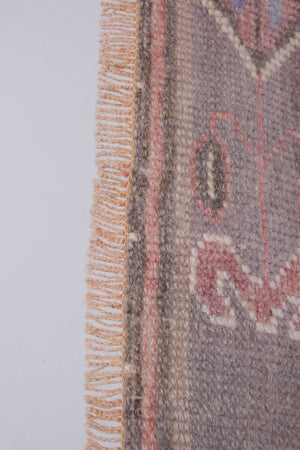 Vintage Turkish Karapinar Rug 4'9'' x 11'1''