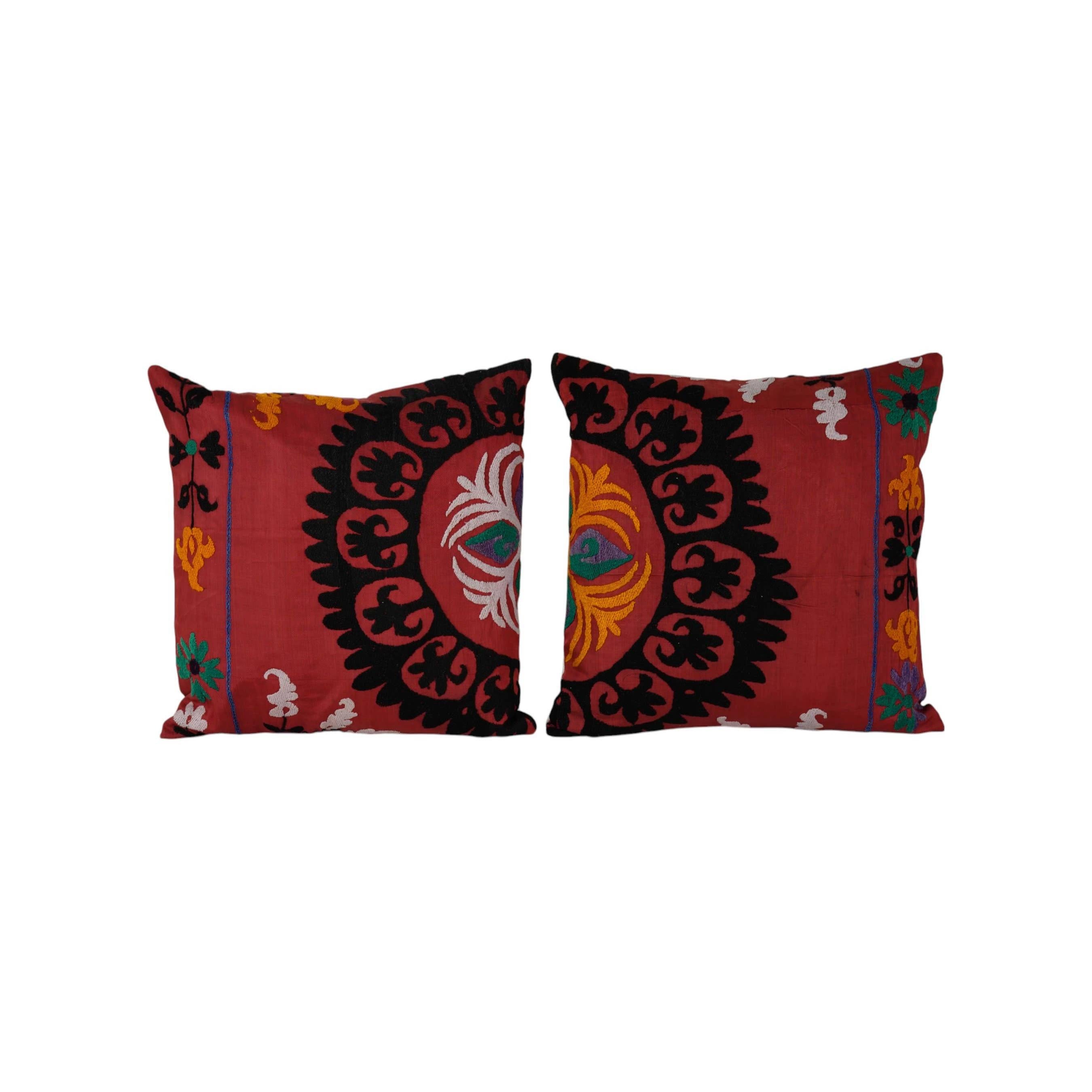 Suzani Pillow Cover Set of 2 | 20'' x 20''