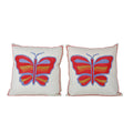 Butterfly Suzani Pillow Cover | 18'' x 19''