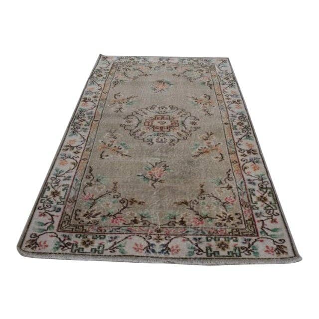Vintage Oushak Rug 3'9'' x 6'10''