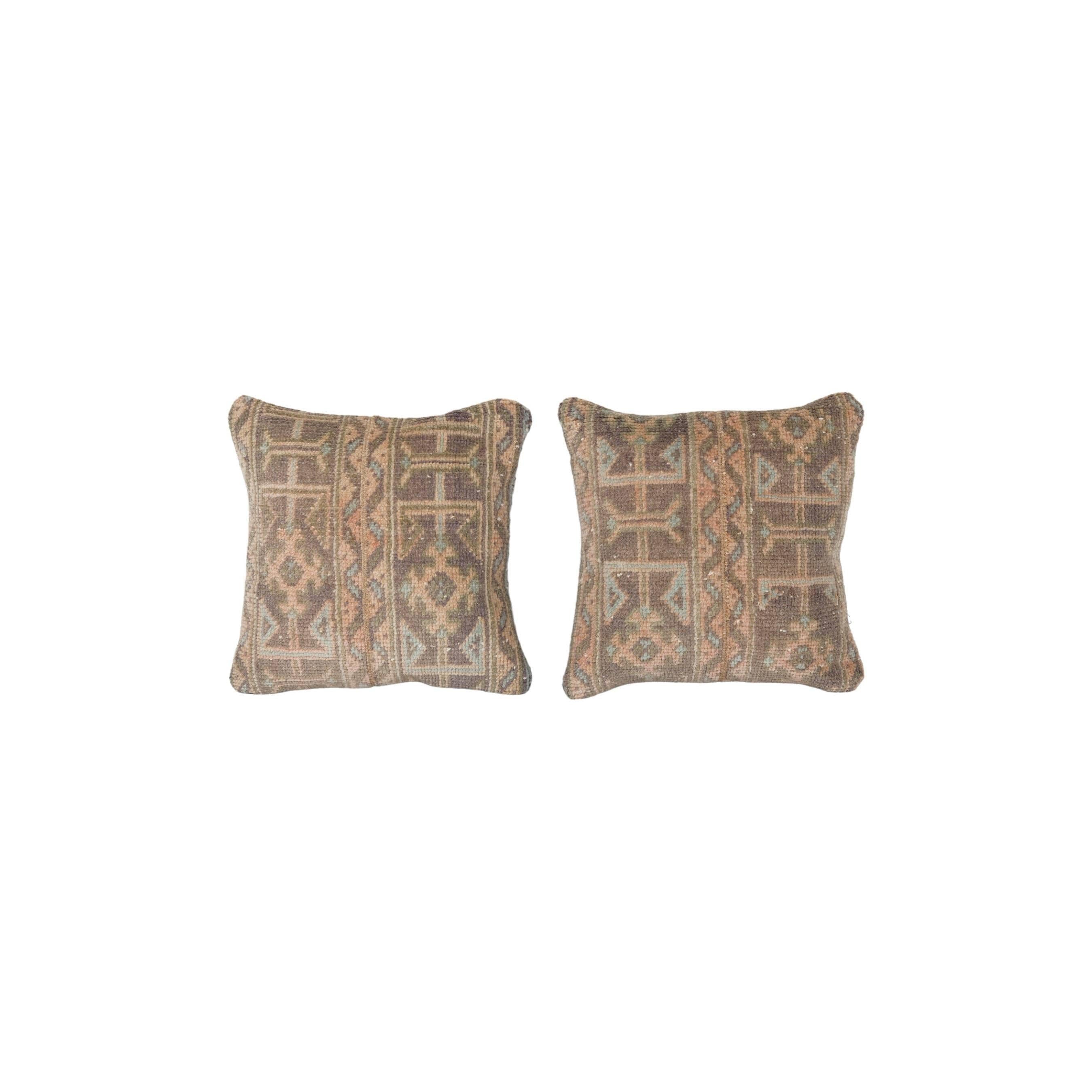 Rug Pillow Cover Set of 2 | 18'' x 18''