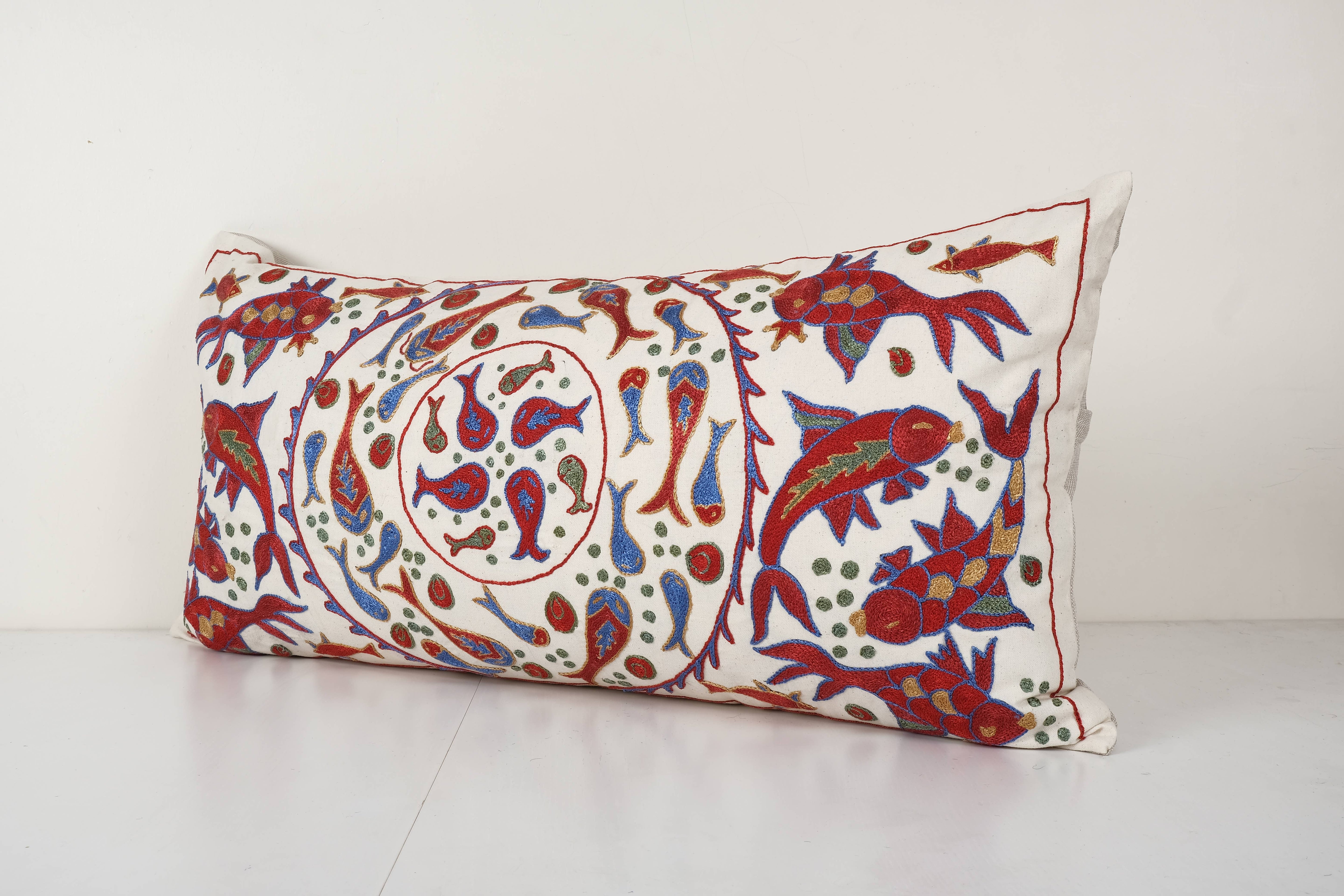 Suzani Bedding Pillow Cover | 18'' x 35''