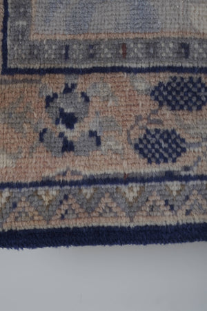 Hand-Embroidered Vintage Textile 43'' x 57''