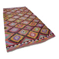 Vintage Turkish Kilim Rug 5'5'' x 9'7''