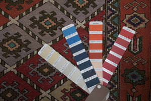 Vintage Turkish Kilim Rug 4'2'' x 6'5''