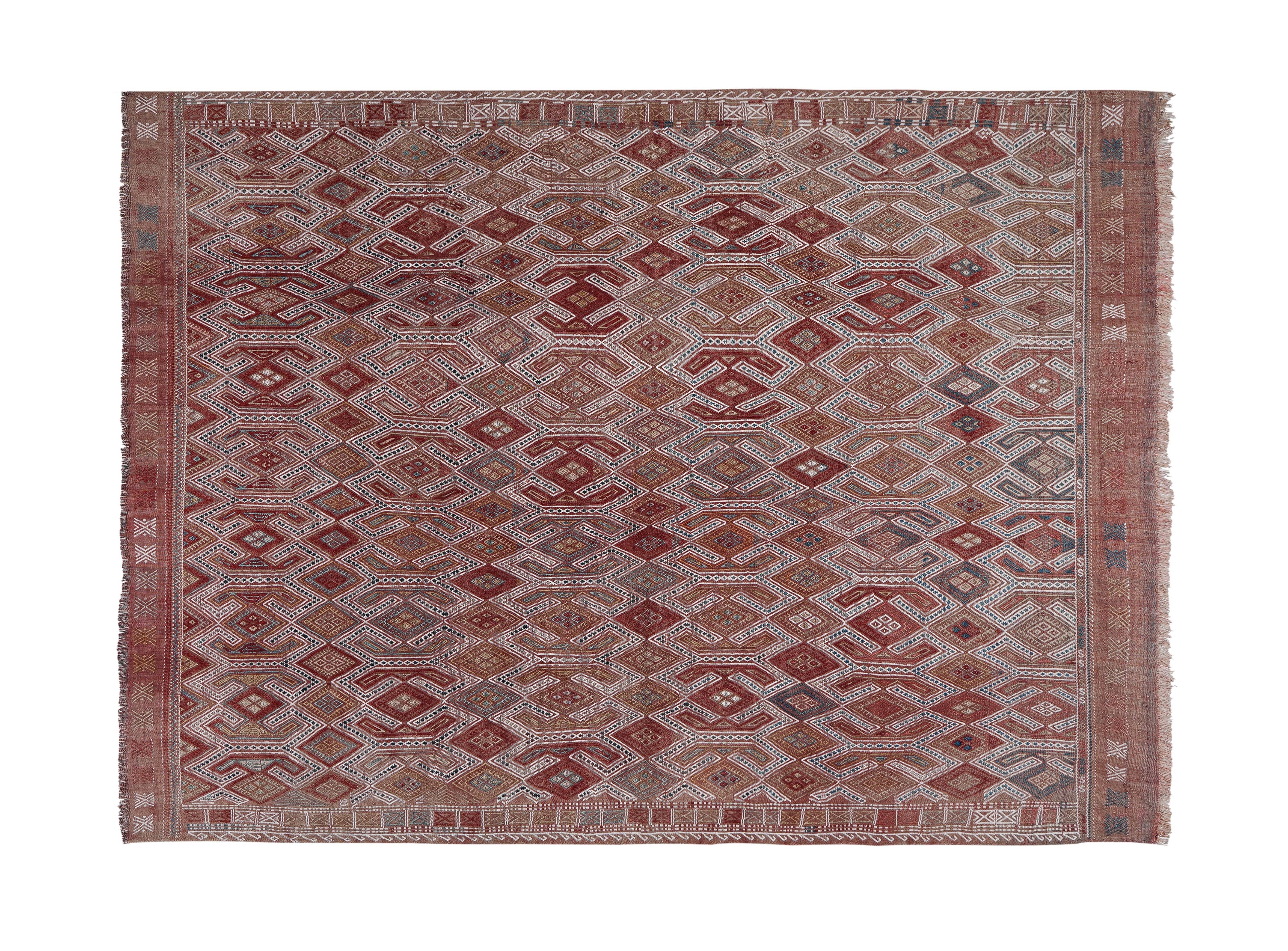Vintage Kilim Rug 5'9'' x 8'