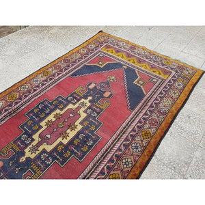 Vintage Turkish Rug 4'11'' x 9'7''