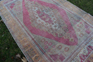 Vintage Turkish Konya Rug 4'9'' x 8'