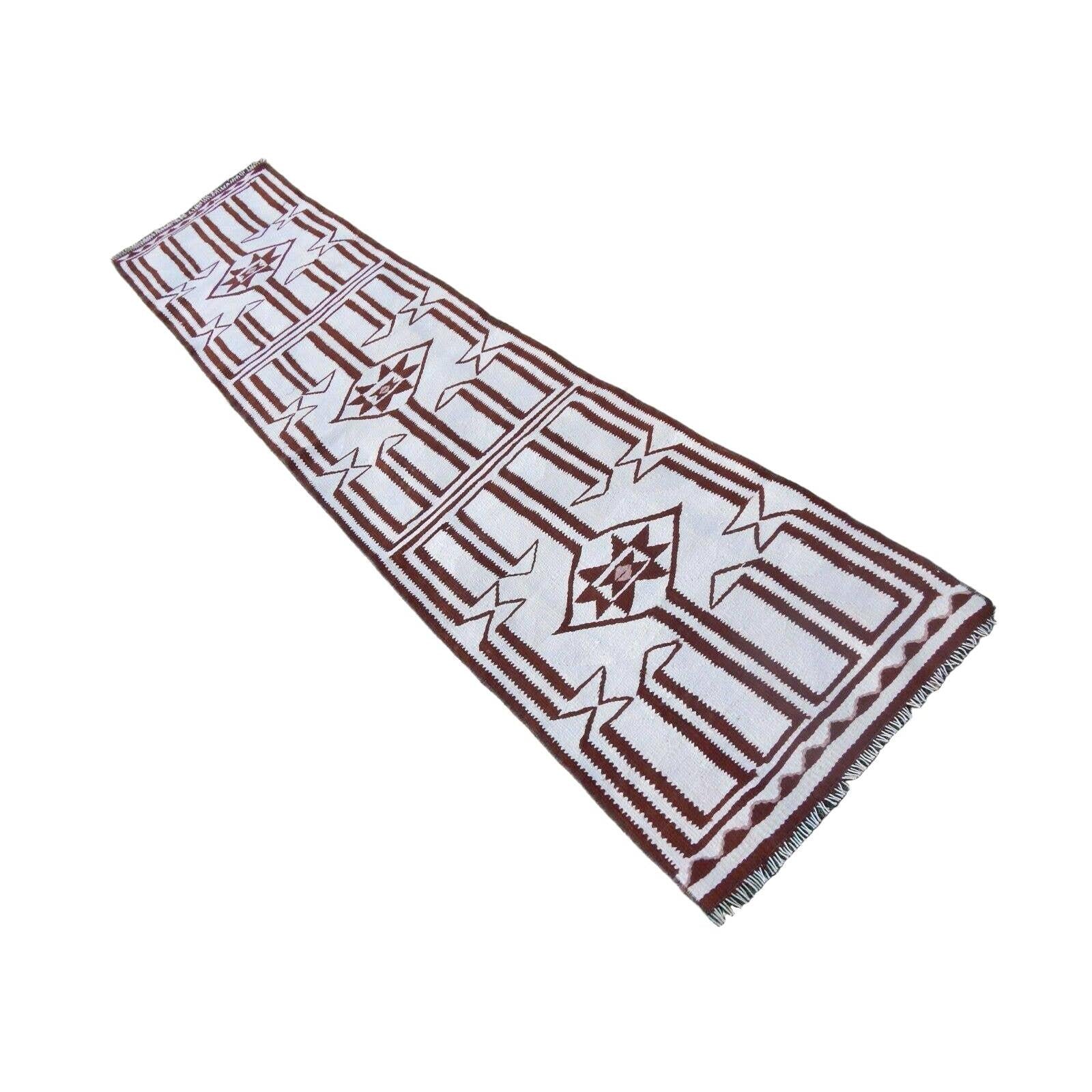Vintage Herki Kilim Runner 2'7'' x 10'4''