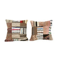 Kilim Patchwork Pillow Cover Set of 2 | 18'' x 18''