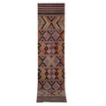 Vintage Turkish Kilim Runner 3'1'' x 13'3''