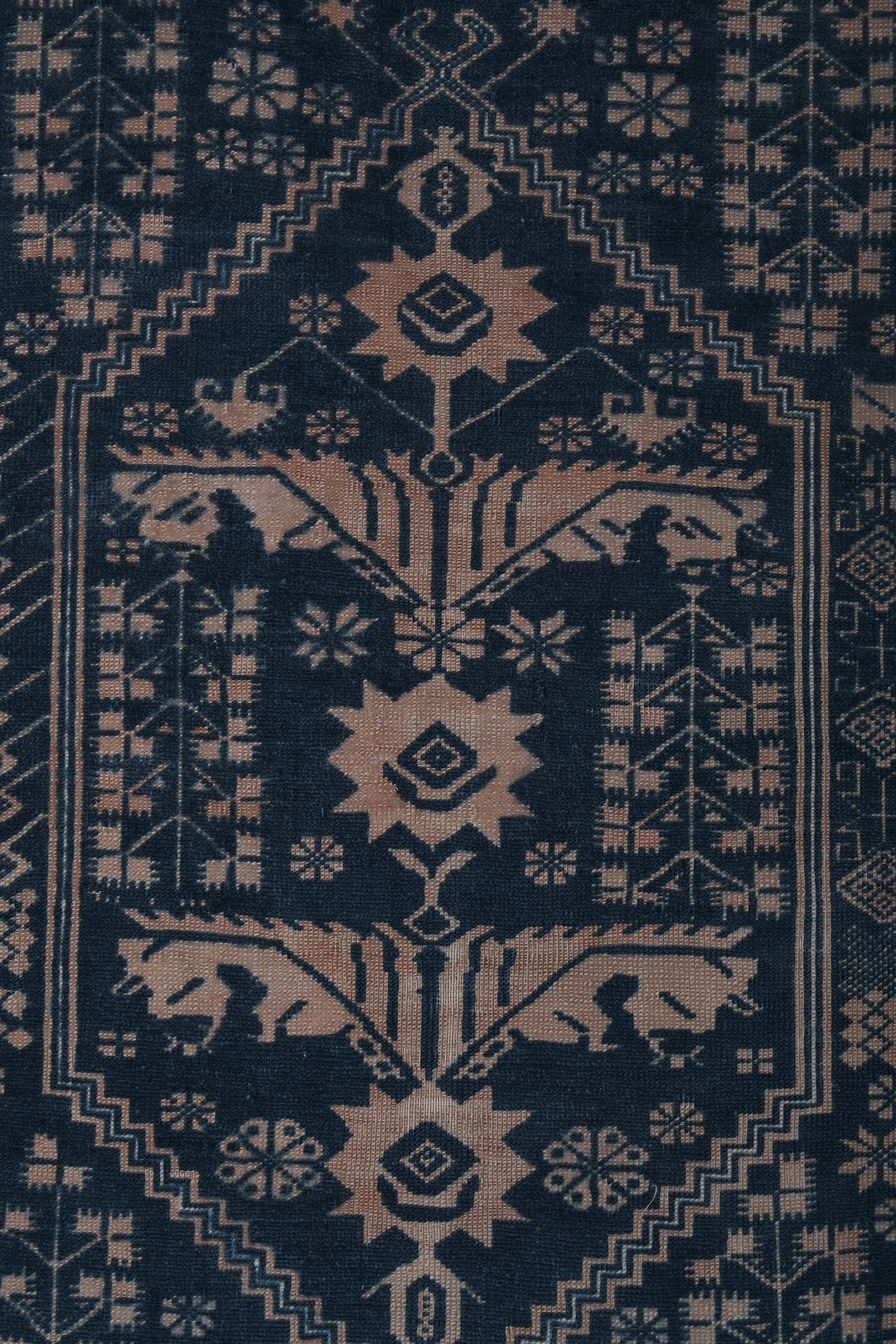Vintage Turkish Rug 3'9'' x 5'6''