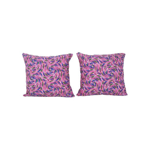 Uzbek Roller Printed Pillow Cover Set of 2 | 20'' x 20''