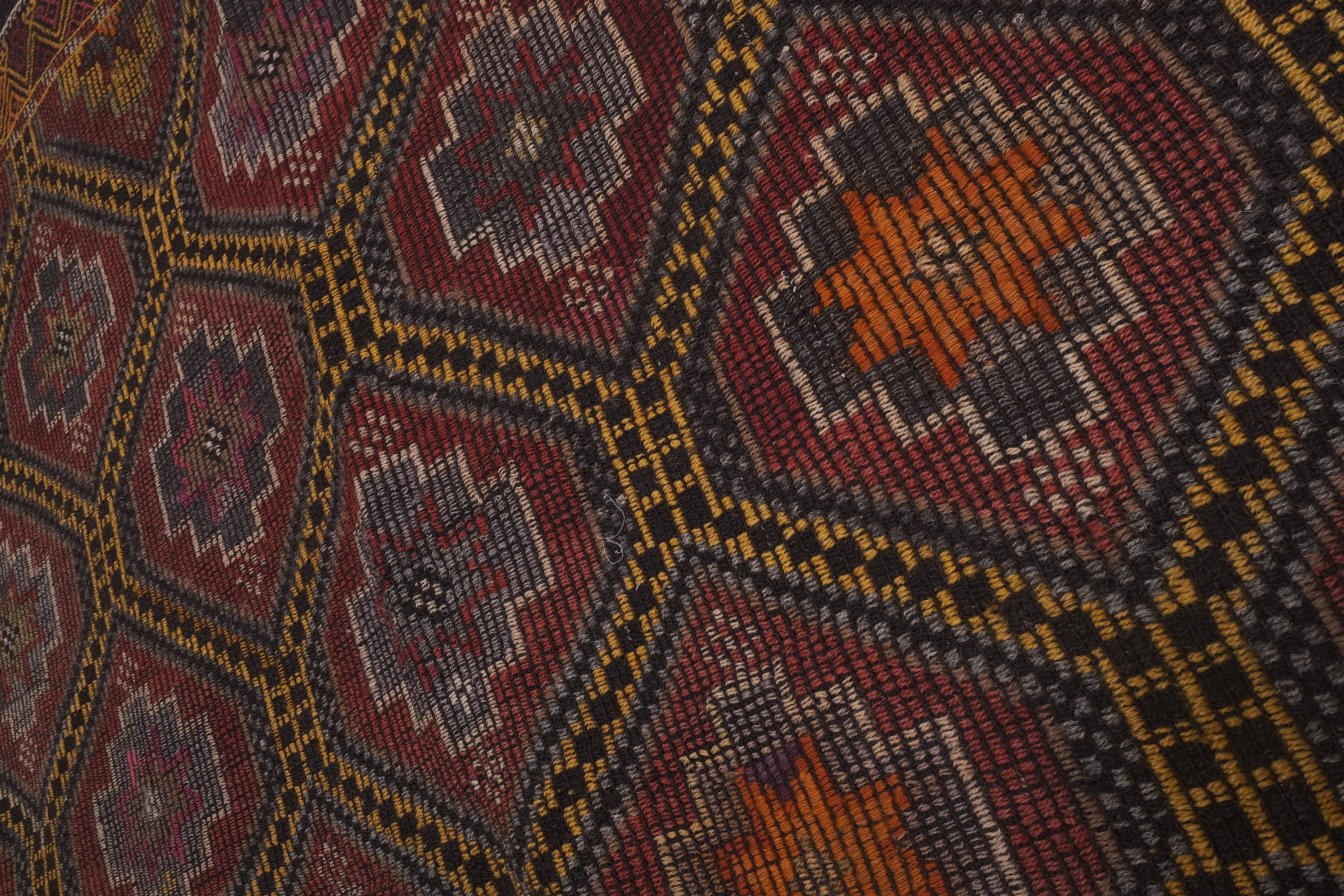 Vintage Kilim Rug 6'4'' x 8'