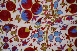 Horse Suzani Wall Hanging & Bedspread | 3'3'' x 6'