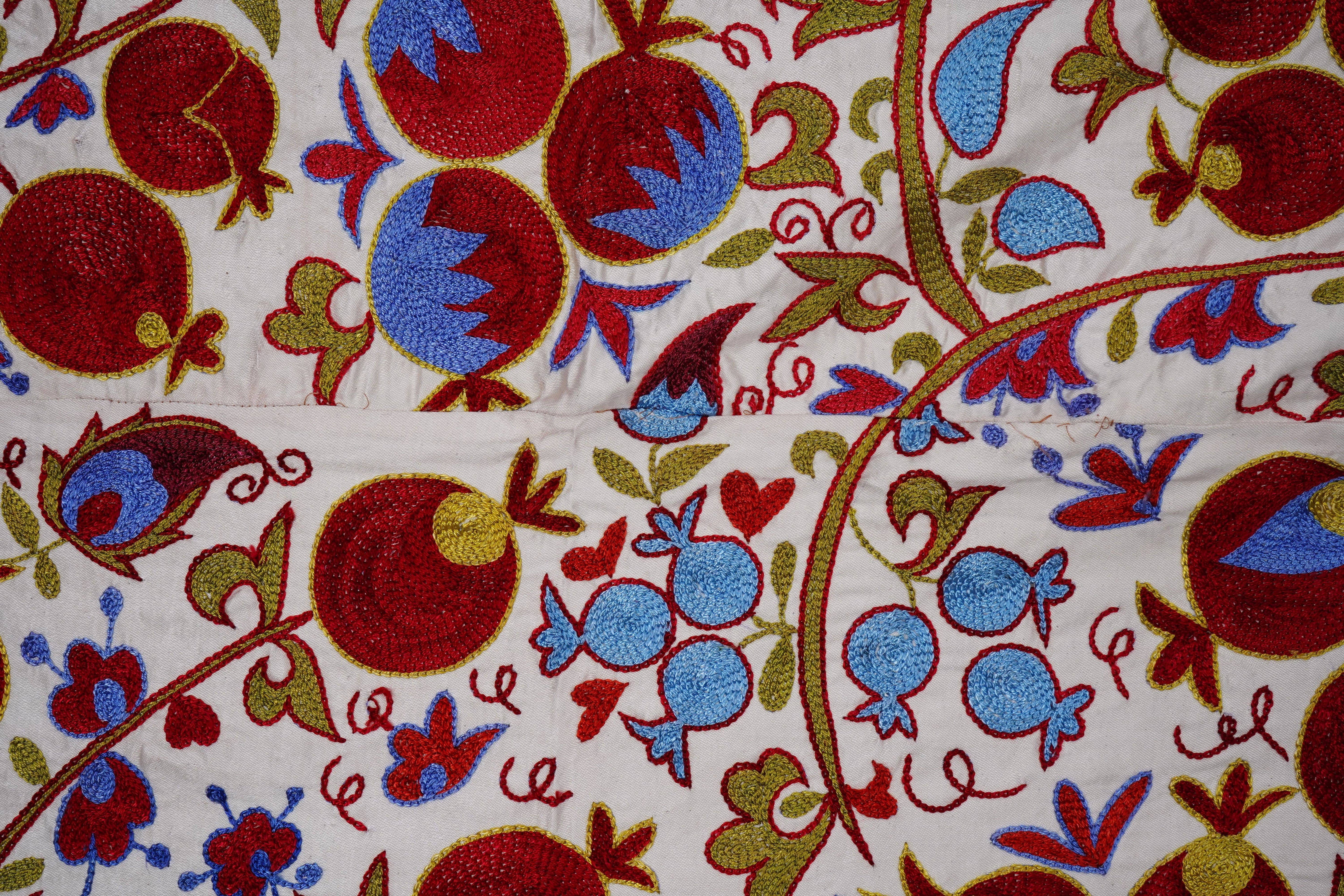 Horse Suzani Wall Hanging & Bedspread | 3'3'' x 6'