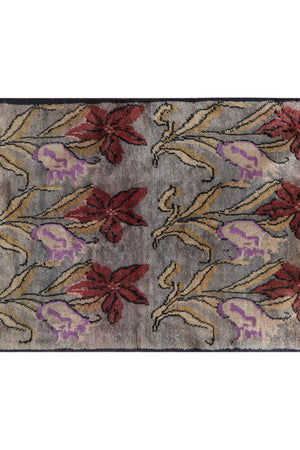 Vintage Turkish Tulu Rug 3'8'' x 5'7''