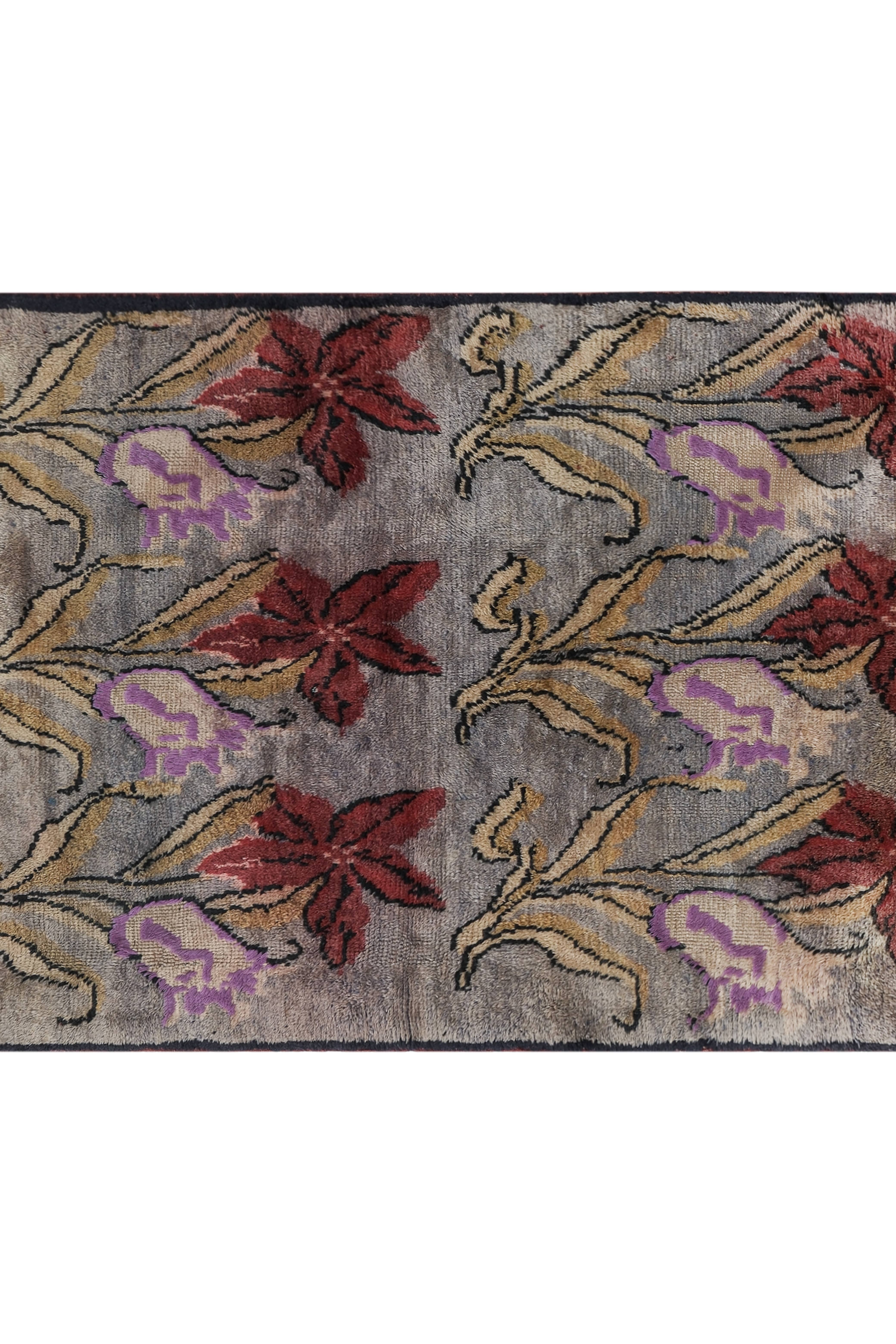 Vintage Turkish Tulu Rug 3'8'' x 5'7''
