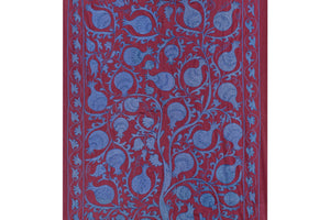 Silk Suzani Wall Hanging & Bedspread 3'1'' x 6'3''