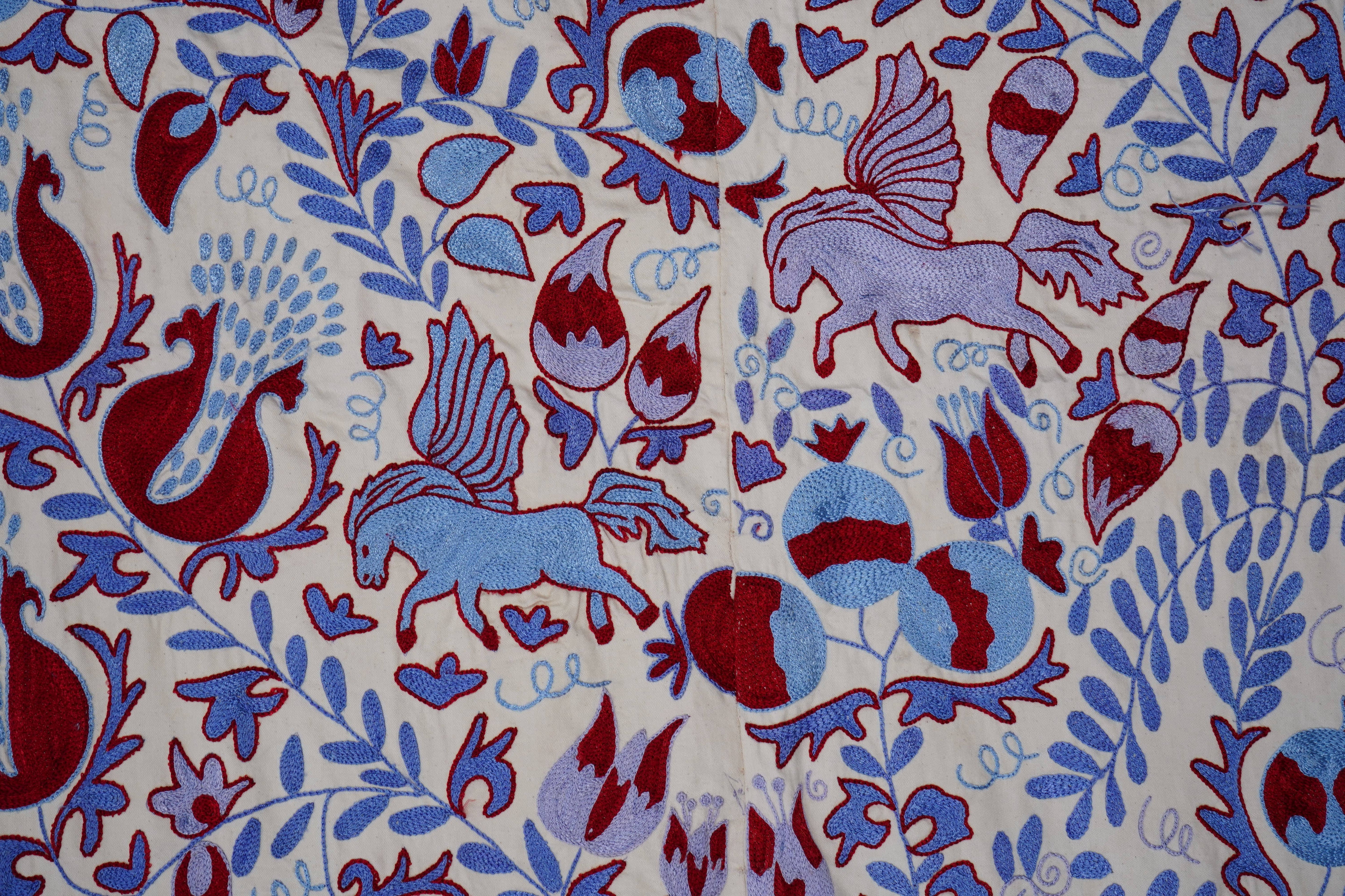 Suzani Wall Hanging & Bedspread | 3'6'' x 6'