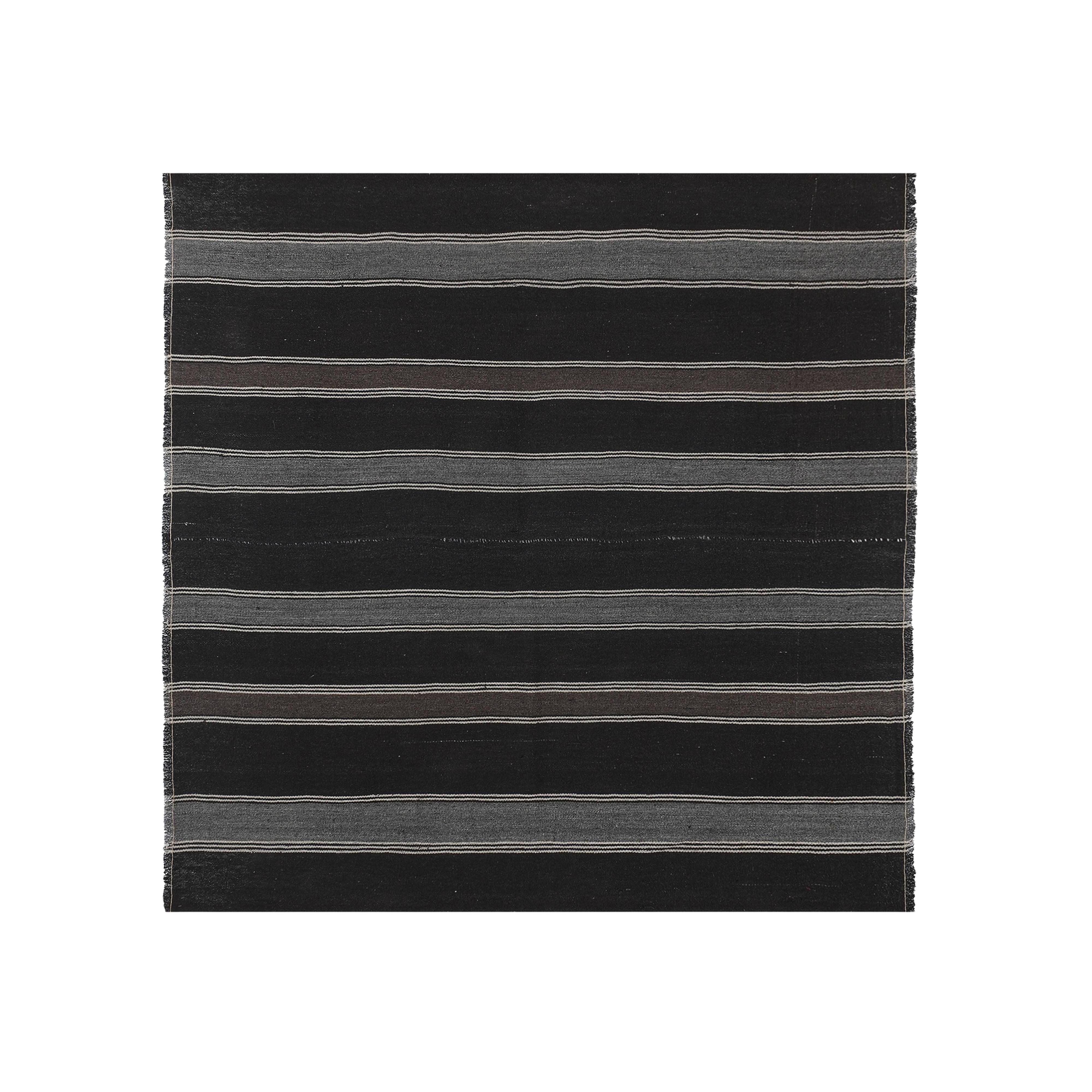 Vintage Turkish Kilim Rug 6'7'' x 6'9''