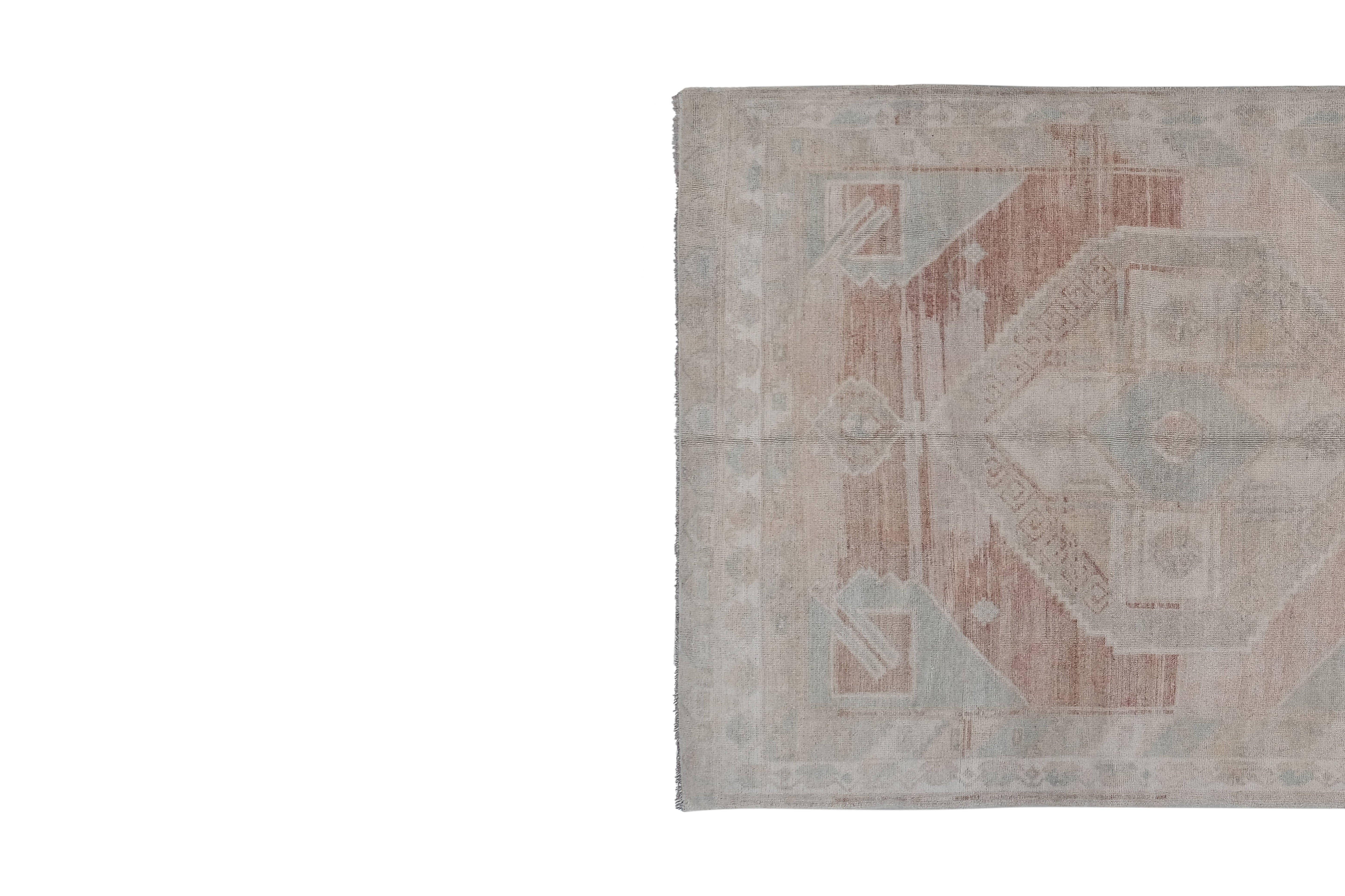 Vintage Oushak Runner 5'7'' x 13'