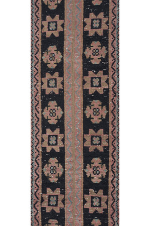Vintage Turkish Karapinar Runner Rug 1'7'' x 22'3''