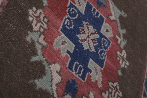 Vintage Turkish Anatolian Runner Rug 2'7'' x 7'2''