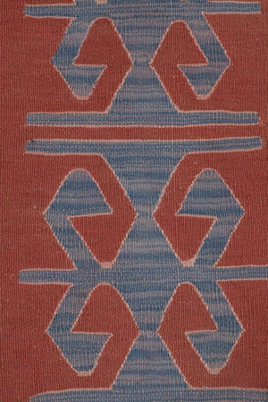 Vintage Turkish Kilim Rug 18'' x 41''
