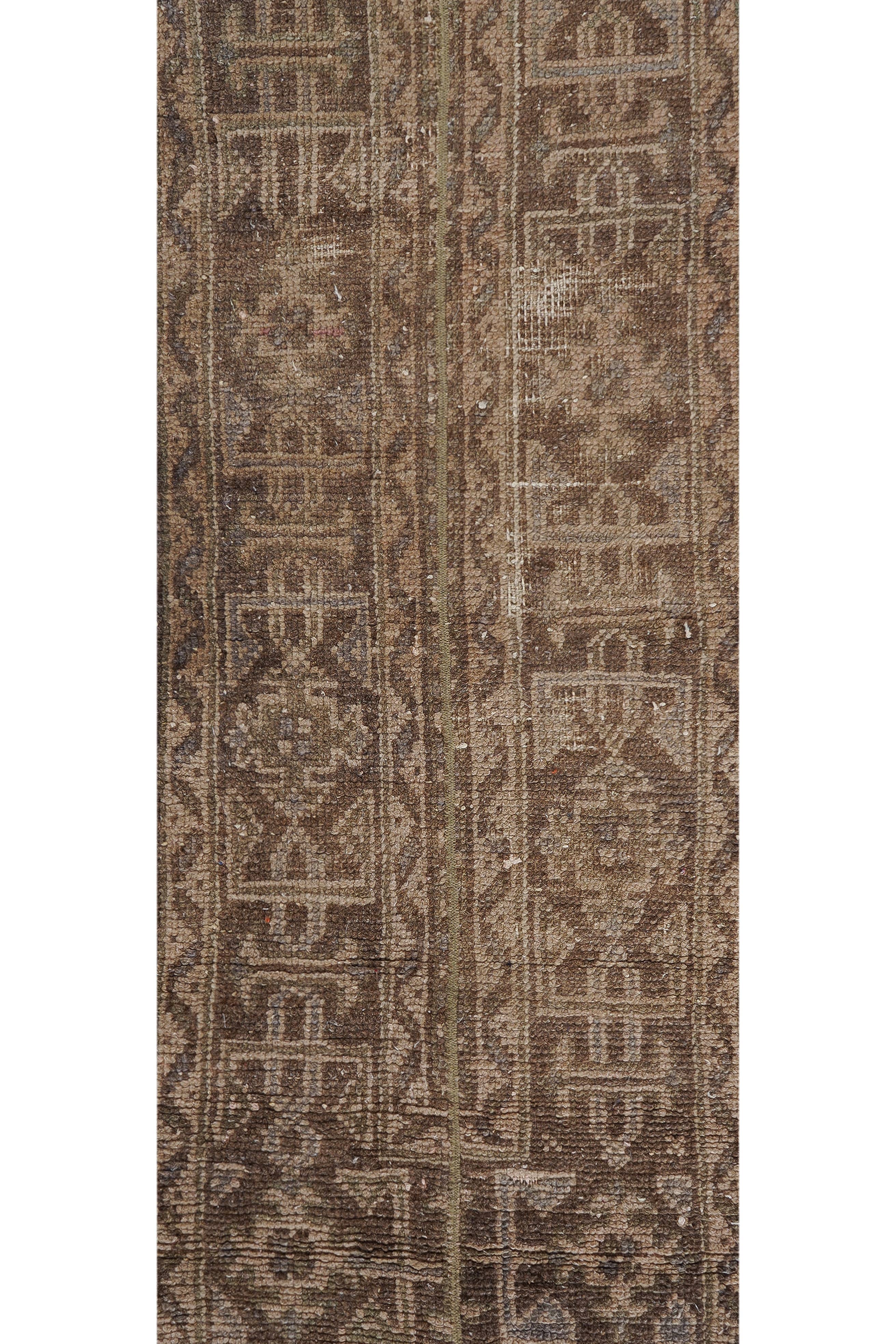 Vintage Oushak Runner 1'7'' x 18'3''