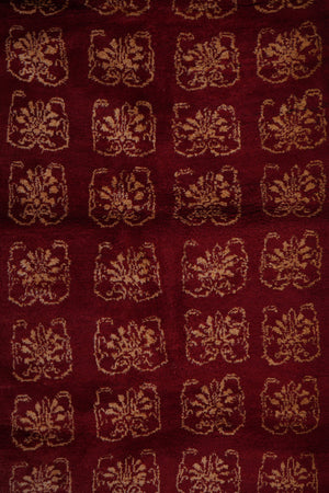 Vintage Turkish Tulu Rug 3'7'' x 7'7''