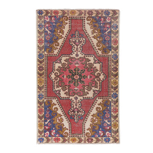 Vintage Turkish Rug 4'8'' x 7'1''