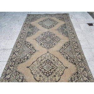 Vintage Oushak Runner 4'8'' x 12'10''