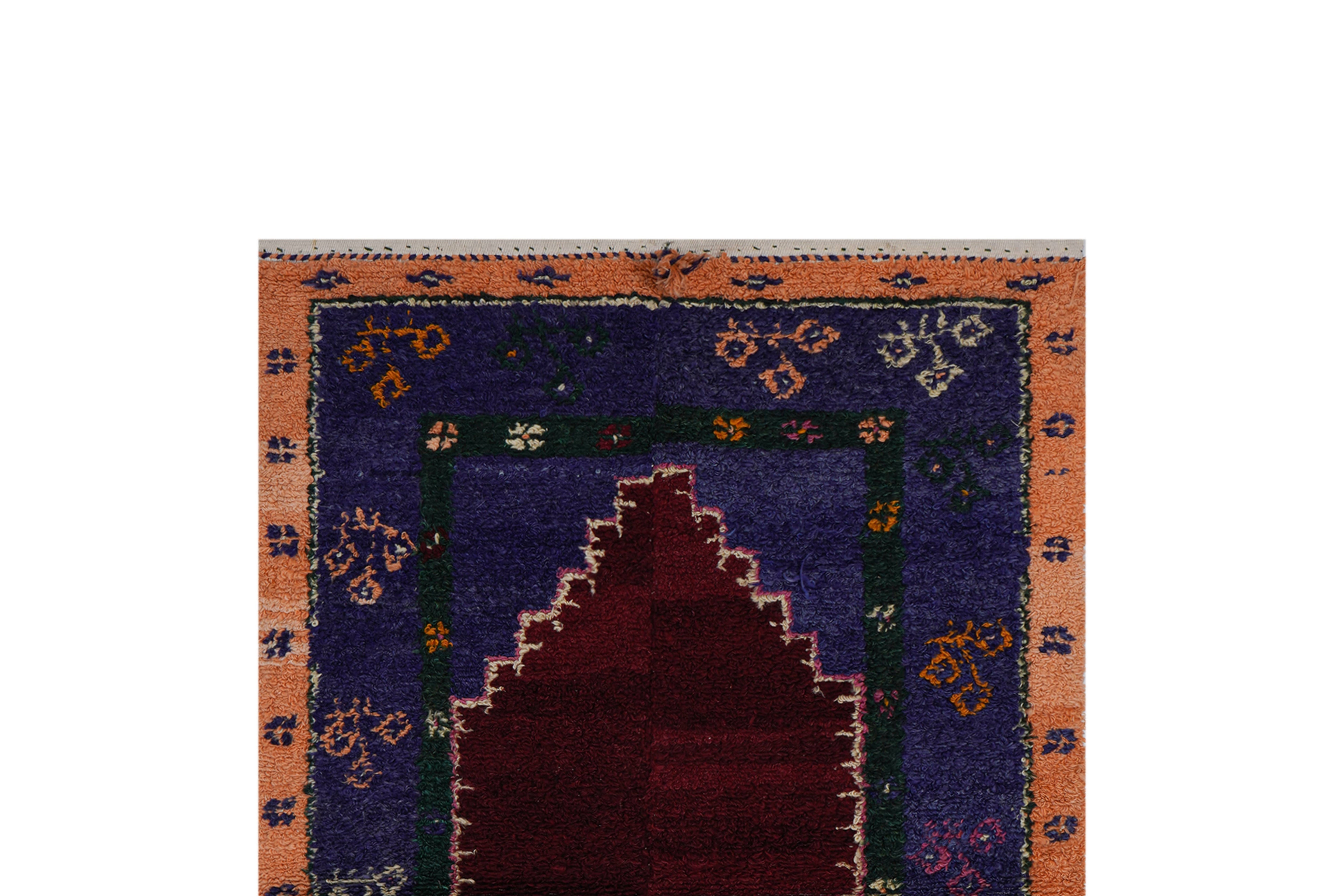 Vintage Turkish Shaggy Tulu Rug 40'' x 57''