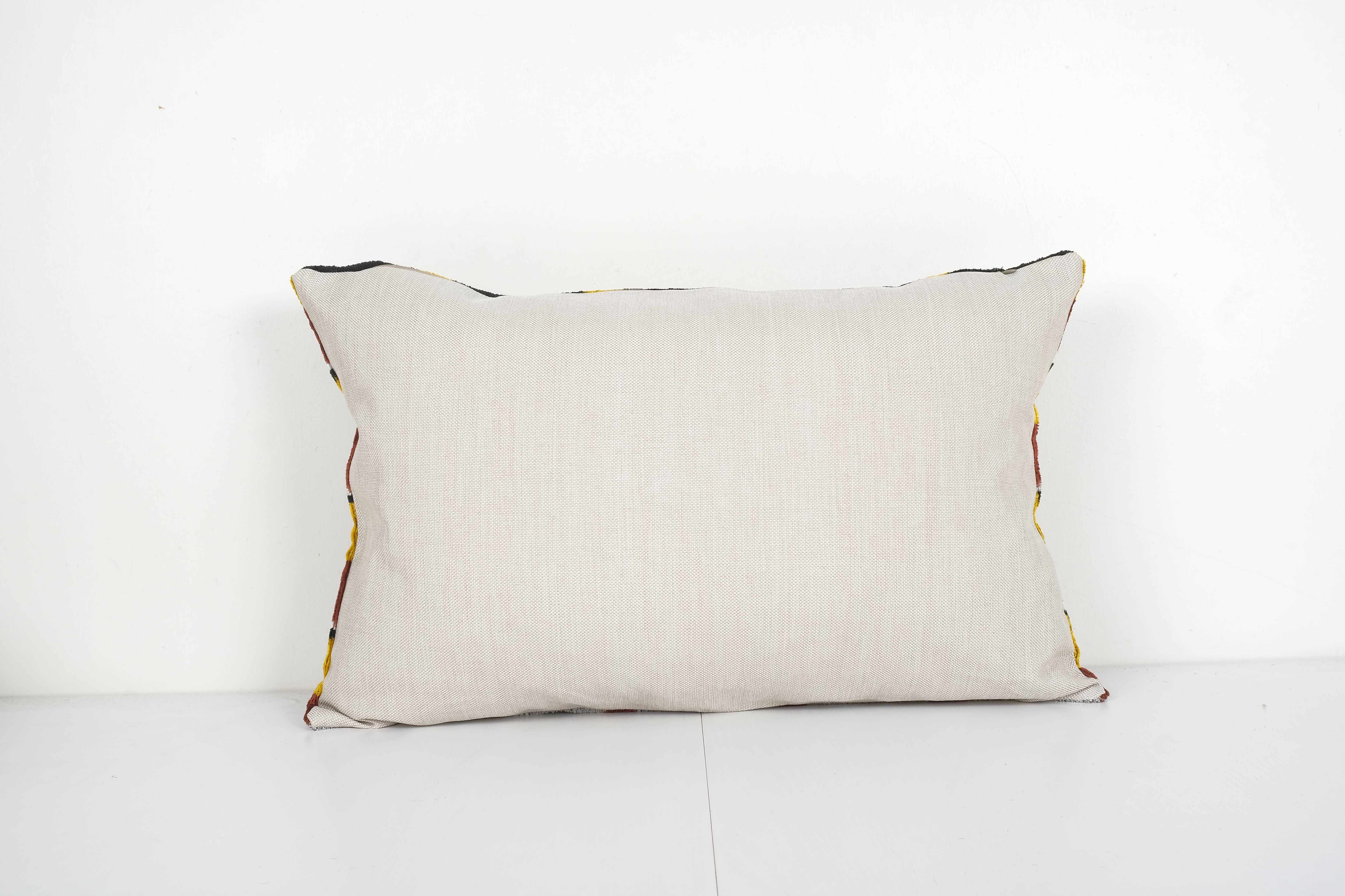 Silk Ikat Velvet Pillow Cover Set of 2 | 16'' x 24''