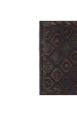 Vintage Turkish Kilim Rug 7'5'' x 9'6''