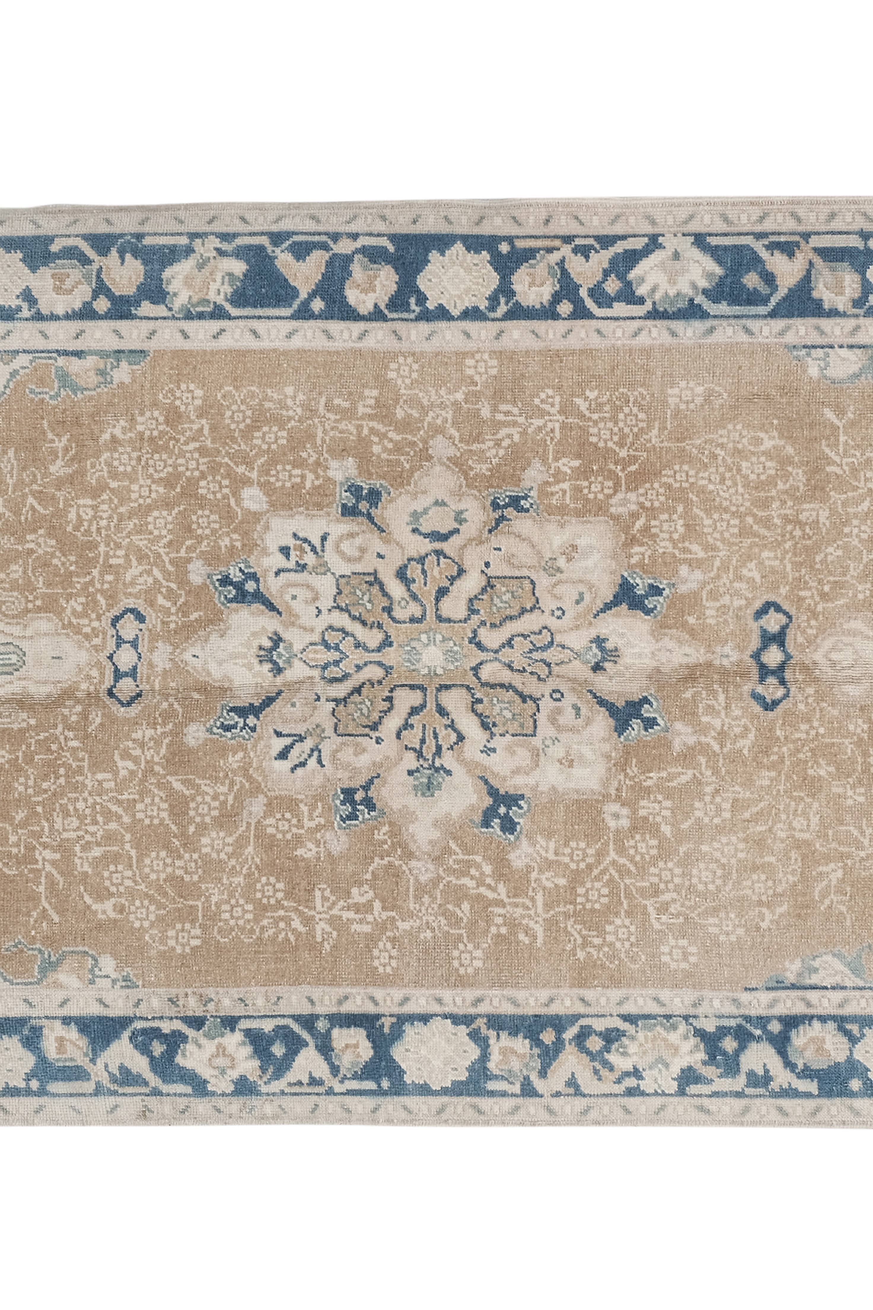 Vintage Oushak Rug 4'6'' x 8'6''